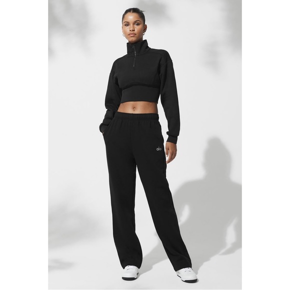 ALO Yoga Tops - ★ ALO Yoga Vixen Fleece 1/4 Zip - Black ★